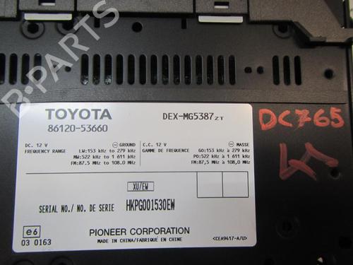 Radio LEXUS IS II (_E2_) 220d (ALE20) | BP3880247E6 