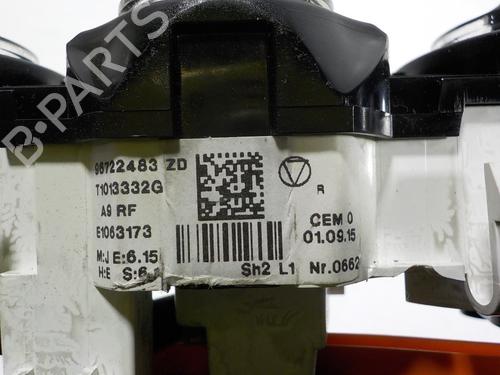 Climate control PEUGEOT 208 I (CA_, CC_) 1.6 BlueHDi 100 | BP11823237I5