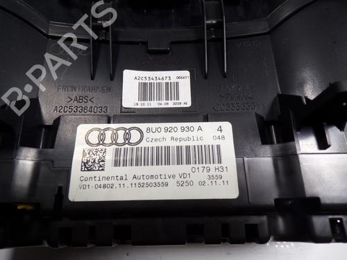 Instrument cluster AUDI Q3 (8UB, 8UG)  | BP8306075C47 