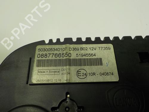 Instrument cluster FIAT PANDA (312_, 319_) | BP11193619C47