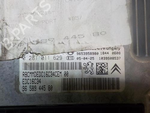 Engine control unit (ECU) CITROËN C4 Coupe (LA_) 1.6 HDi | BP3870152M57 - Image 4