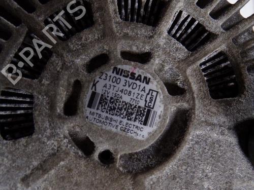 Alternator NISSAN JUKE (F15) 1.5 dCi | BP8142040M7 