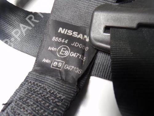 Rear left seatbelt NISSAN QASHQAI / QASHQAI +2 I (J10, NJ10, JJ10E)  | BP11028470I29 