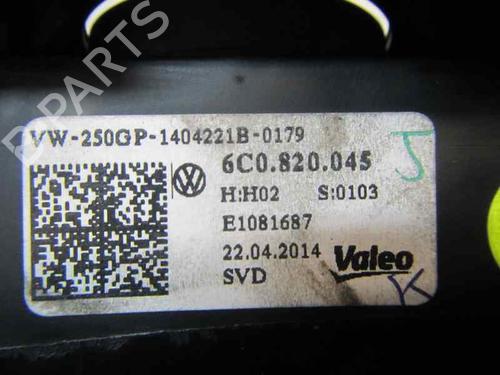 Climate control VW POLO V (6R1, 6C1) | BP3990823I5