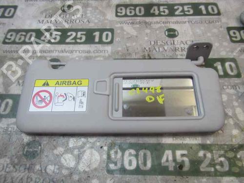 Used Right sun visor Right sun visor 3863204 3863204