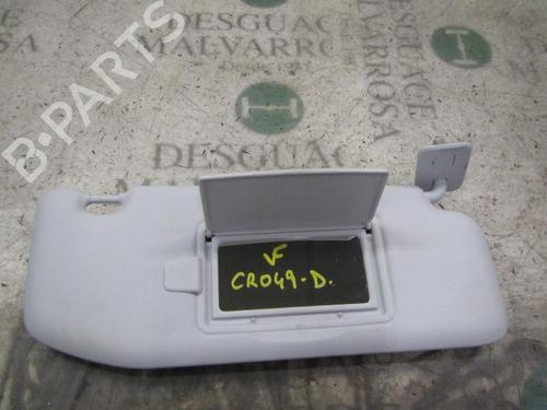 Used Right sun visor Right sun visor PEUGEOT 208 I (CA_, CC_) 1.2 VTI 82 (82 hp) 4008425 4008425