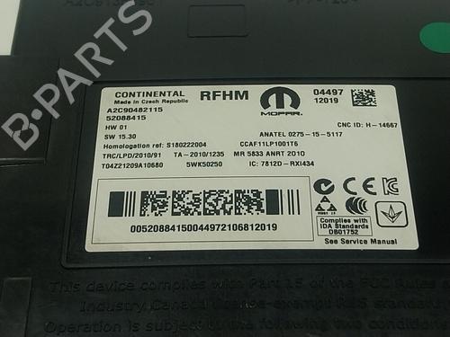 Electronic module JEEP RENEGADE SUV (BU, B1, BV) | BP21131088M83 - Image 2