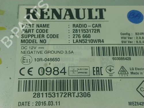 Display monitor RENAULT CLIO IV Grandtour (KH_) 1.5 dCi 75 | BP18704639C48 