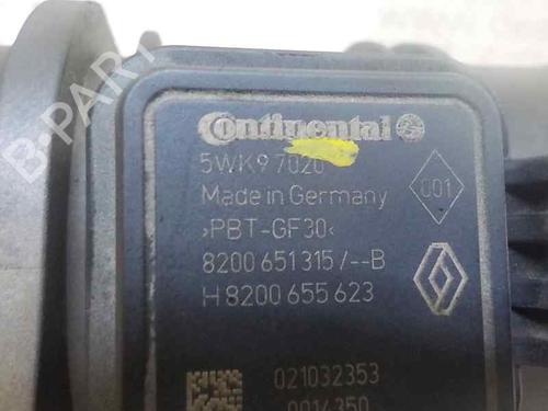 Mass air flow sensor RENAULT KANGOO / GRAND KANGOO II (KW0/1_)  | BP5864306M95 