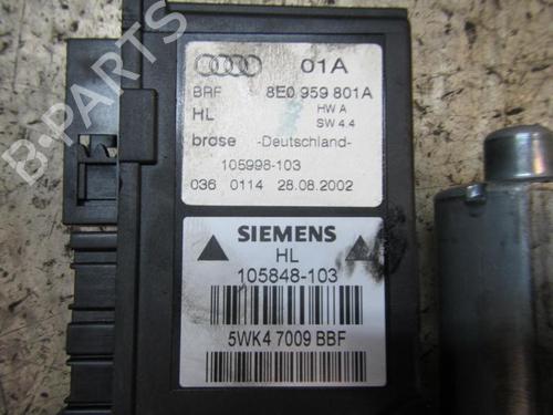 Left rear window motor AUDI A4 B6 (8E2) 2.5 TDI | BP3847173E23 