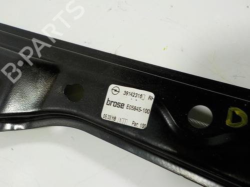Front right window mechanism OPEL ASTRA K (B16)  | BP13537759C23 