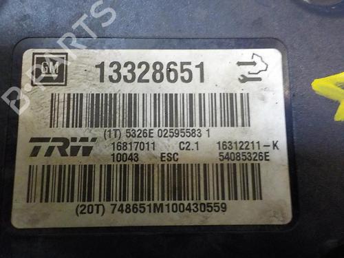 ABS pump OPEL INSIGNIA A (G09) 2.0 CDTI (68) | BP3871410M43 