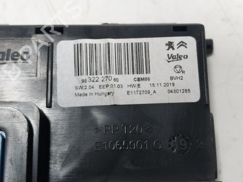 Electronic module CITROËN C5 AIRCROSS (A_) 1.5 BlueHDi 130 (ACYHZJ, ACYHZR) | BP16820499M83 