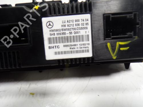 Climate control MERCEDES-BENZ E-CLASS (W212) E 350 CDI (212.023) | BP15669566I5 