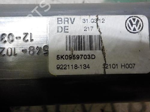 Left rear window motor VW GOLF VI (5K1) 1.6 TDI | BP3871646E23