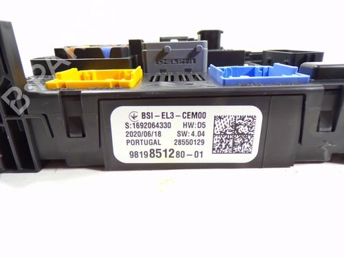 Fuse box OPEL CROSSLAND X / CROSSLAND (P17, P2QO) 1.2 (75) | BP7984344E1 
