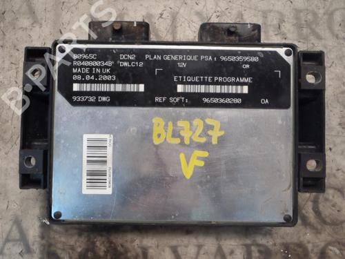 Used Engine control unit (ECU) Engine control unit (ECU) CITROËN BERLINGO / BERLINGO FIRST MPV (MF_, GJK_, GFK_) [1996-2026] 3796894 3796894