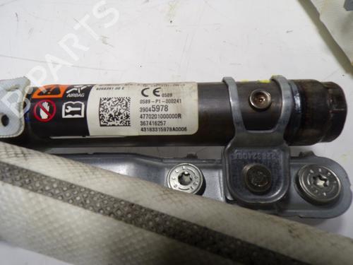 Høyre gardin kollisjonspute OPEL CORSA E (X15) 1.4 (08, 68) | BP12993460C12 