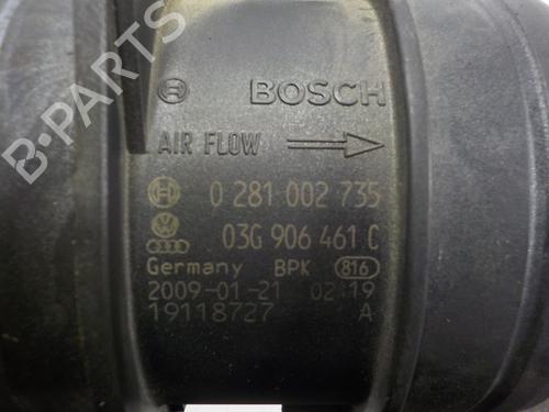 Mass air flow sensor VW SCIROCCO III (137, 138) 2.0 TDI | BP11190120M95 