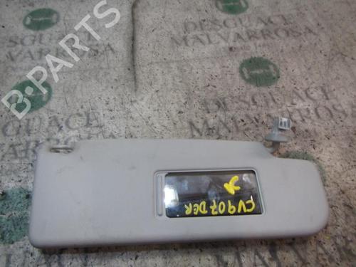 Right sun visor SEAT ALTEA XL (5P5, 5P8) 1.6 TDI 5P0857552D2F4