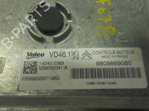 Engine control unit (ECU) CITROËN C4 II (NC_) | BP6472812M57 - Image 2