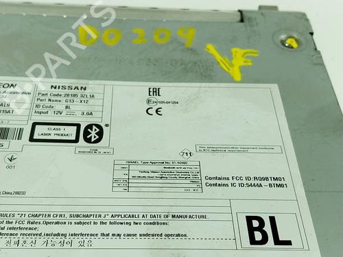 Radio NISSAN PULSAR Hatchback (C13) 1.2 DIG-T | BP19662023E6