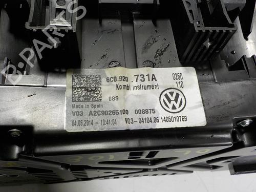 Instrument cluster VW POLO V (6R1, 6C1) 1.4 TDI | BP13318872C47