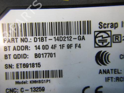 Electronic module FORD FIESTA VI (CB1, CCN) 1.5 TDCi | BP3873123M83 