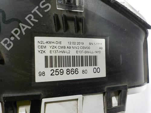 Instrument cluster PEUGEOT 2008 I (CU_) 1.5 BlueHDI 100 | BP11828353C47 
