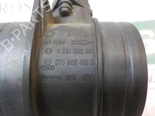 Mass air flow sensor AUDI A3 Sportback (8PA)  | BP3865503M95 