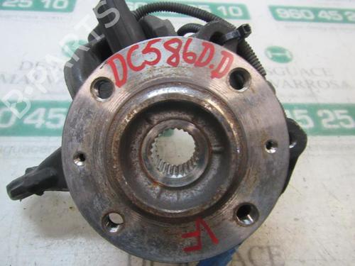 Used Left front steering knuckle PEUGEOT 208 I (CA_, CC_) 1.6 HDi / BlueHDi 75 (75 hp) 3879211