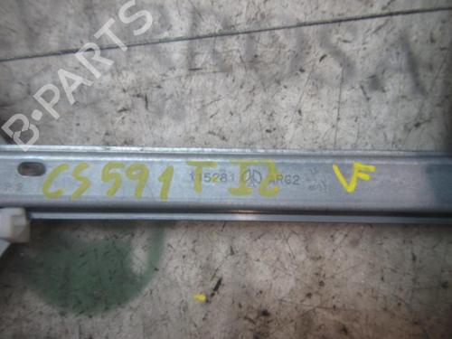 Rudehejsemekanisme venstre bagtil PEUGEOT 307 (3A/C) 1.6 HDi 110 | BP3832264C24 