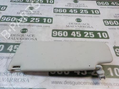 Right sun visor SKODA FABIA II (542) 1.2 12V (60 hp) 3857854