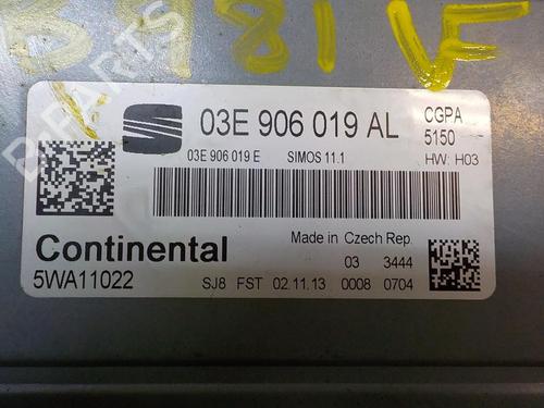 Engine control unit (ECU) SEAT IBIZA IV (6J5, 6P1) 1.2 | BP3870862M57