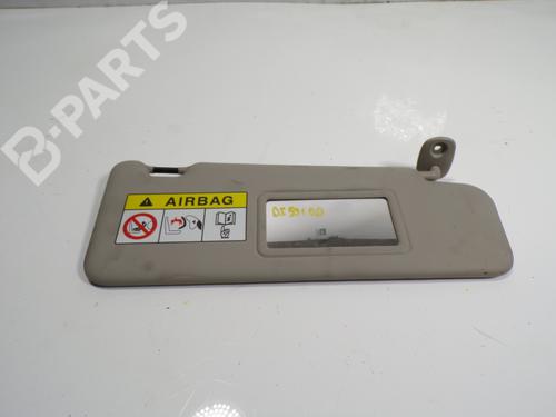 Used Right sun visor Right sun visor DACIA SANDERO II TCe 90 (B8M1, B8MA, B8AC) (90 hp) 9370865 9370865