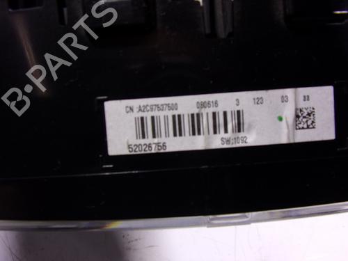 Instrument cluster FIAT 500L (351_, 352_) 1.3 D Multijet (199LXY1A, 199LXY11) | BP15647737C47 
