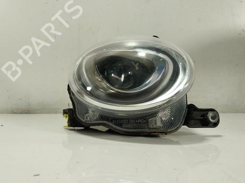 Used Right headlight FIAT 500 (312_) 1.0 Mild Hybrid (312.AYD1B) (69 hp) 32988252