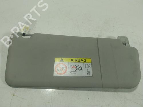 Used Right sun visor Right sun visor PEUGEOT PARTNER Box Body/MPV (K9) 1.6 BlueHDI 75 (75 hp) 17897497 17897497