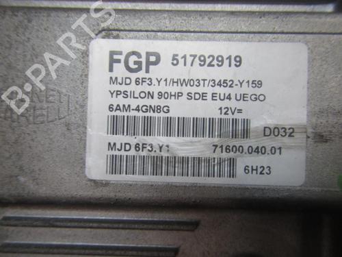 Engine control unit (ECU) LANCIA YPSILON (843_) 1.3 D Multijet (843.AXE11, 843.AXE1A) | BP3832226M57 - Image 2