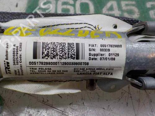 Right curtain airbag FIAT 500 (312_)  | BP4381052C12 