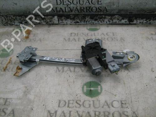 Rudehejsemekanisme venstre bagtil PEUGEOT 307 (3A/C) 2.0 HDi 90 (90 hp) 3784804