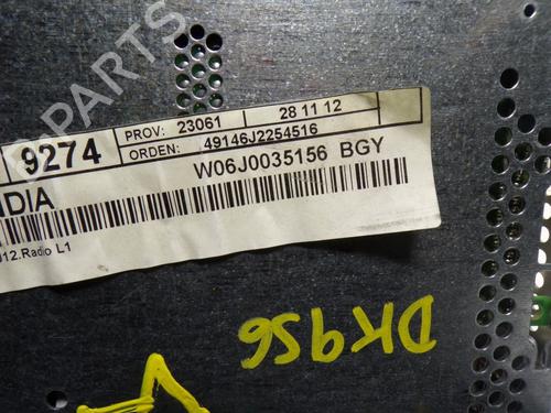 Radio SEAT IBIZA IV (6J5, 6P1) 1.6 TDI | BP13385531E6 