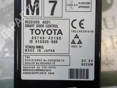 Electronic module TOYOTA RAV 4 IV (_A4_) 2.5 Hybrid 4WD (AVA44_) | BP3999999M83 