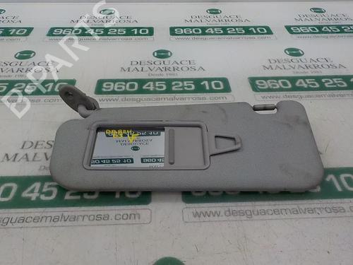 Left sun visor KIA RIO III (UB) 1.1 CRDi (75 hp) 852011W150HCS