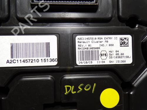 Instrument cluster DACIA DUSTER (HM_) 1.2 TCe 125 (HMMA) | BP17201806C47 