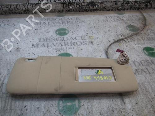 Right sun visor BMW 7 (E65, E66, E67) 730 d (218 hp) 51167022766