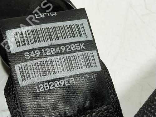 Rear right seatbelt BMW X6 (E71, E72) M 50 d | BP19641004I28 