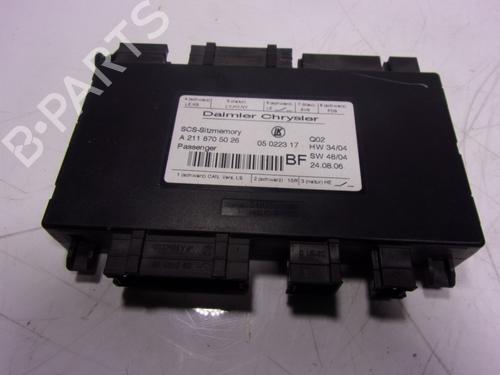 Used Electronic module Electronic module MERCEDES-BENZ GL-CLASS (X164) GL 320 CDI 4-matic (164.822) (224 hp) 15835906 15835906