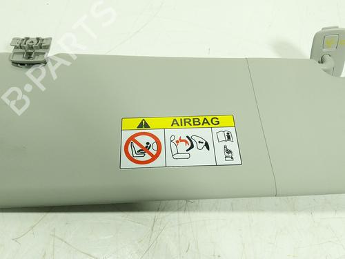 Used Right sun visor TOYOTA PROACE CITY Box Body/MPV (BPZ_) 1.5 D-4D 100 (BPZM) (102 hp) 29831379