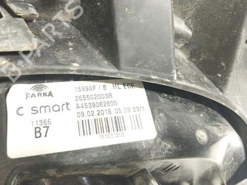 Right taillight SMART FORFOUR Hatchback (453) electric drive (453.091) | BP30767162C35